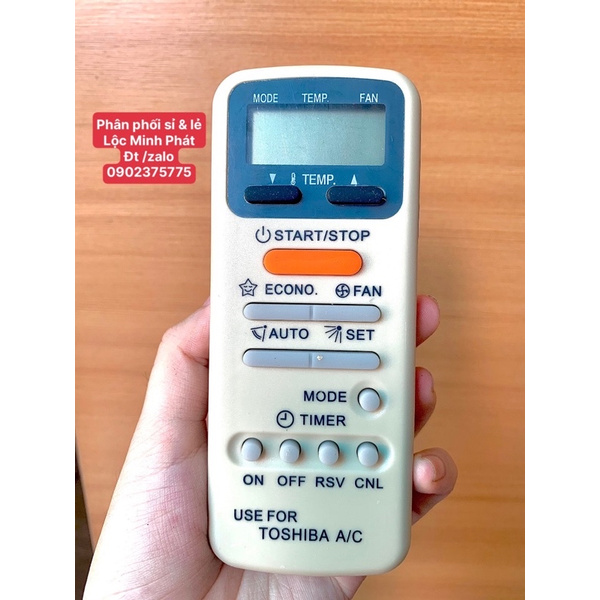 Điều Khiển máy lạnh TOSHIBA A/C