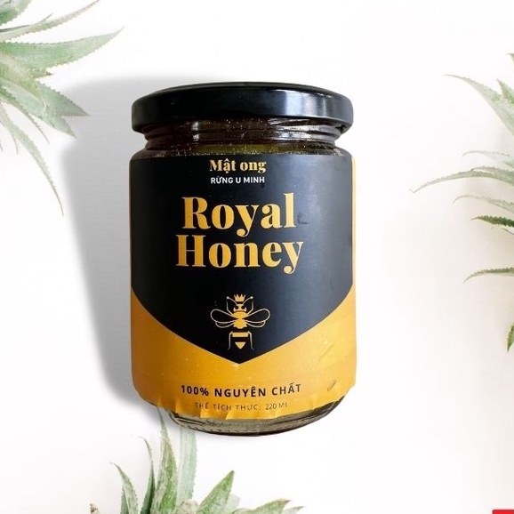 Mật ong rừng nguyên chất Royal Honey Rừng Tràm U Minh 220ml