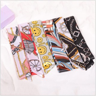 Khăn lụa buộc tóc, băng đô turban headband, dây vải lụa đa năng