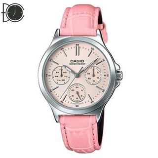 Đồng hồ nữ casio ltp-v300l-4audf – nữ – quartz – dây da