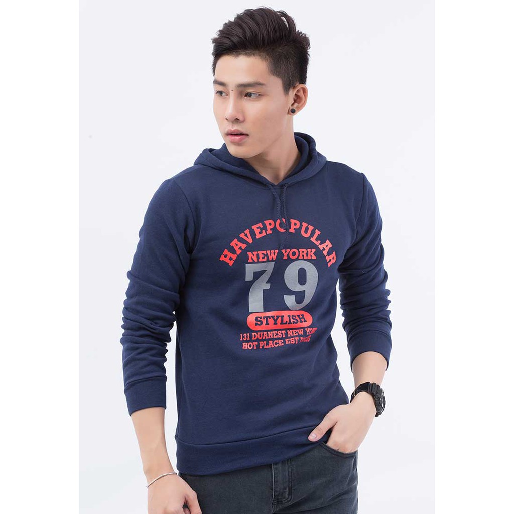 Aó khoác nam HOODIE AKN427 ( XANH ĐEN )