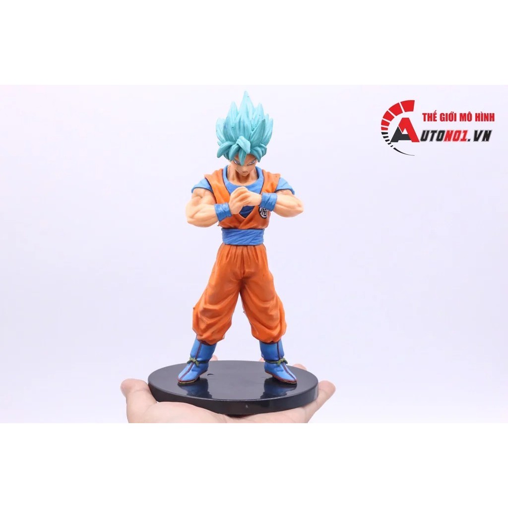 MÔ HÌNH NHÂN VẬT DRAGONBALL SSJ GOKU BLUE 21CM 7091