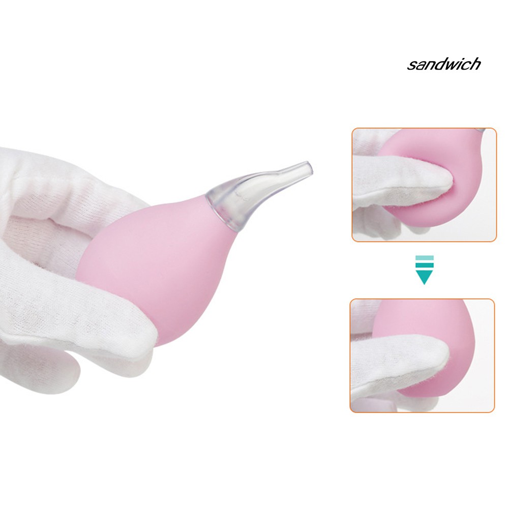 Máy hút vệ sinh mũi thủ công hình giọt nước mềm mại dành cho trẻ em