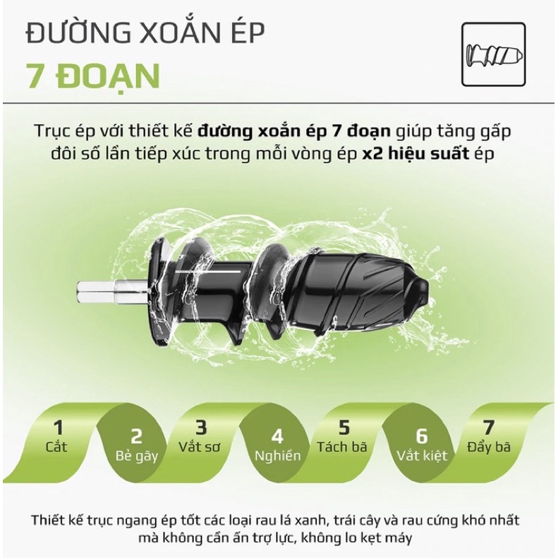 🔥 Máy Ép Chậm Trục Ngang Olivo SJ22🔥 Hàng Chính Hãng🔥 Bảo Hành 24 Tháng🔥