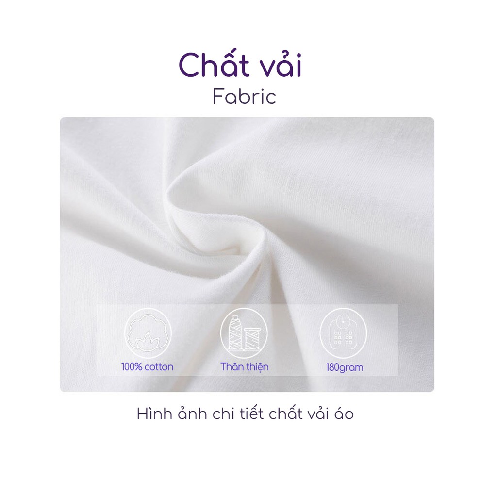 Áo Thun Cho Bé Từ 1 Đến 8 Tuổi 100% Chất Cotton Cao Cấp 5 Màu Dễ Thương