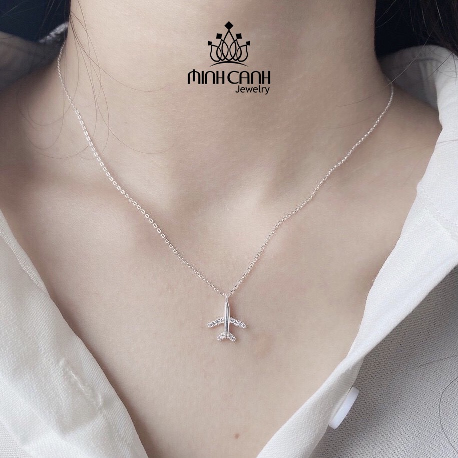 Dây Chuyền Bạc Ta Hình Máy Bay - Minh Canh Jewelry