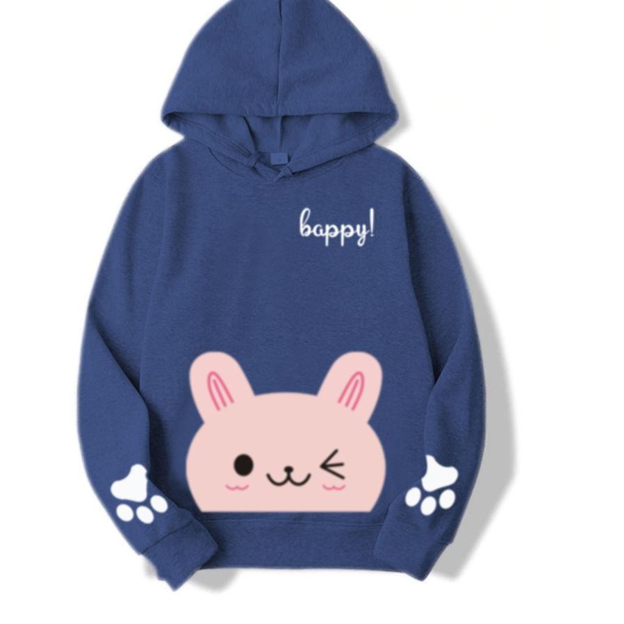 Áo Hoodie Nữ 6.6 Bess - Women 's Happy Cat