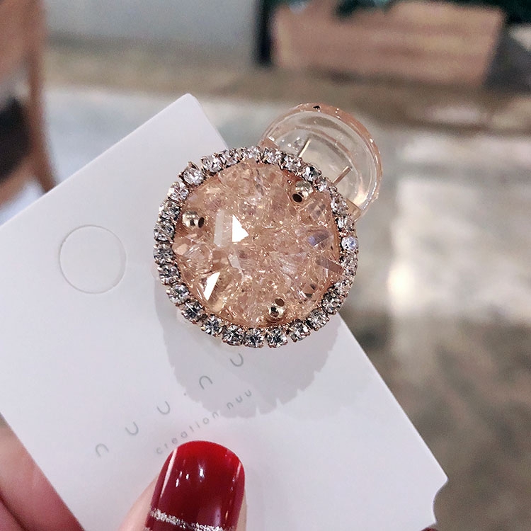 Kẹp tóc kèn trumpet đính đá thời trang