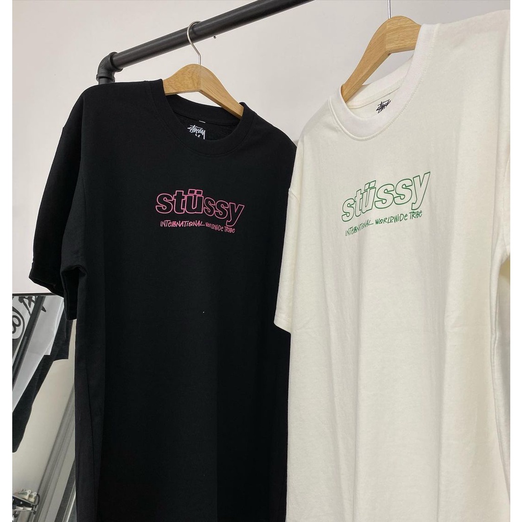 Áo thun unisex nam nữ stu worldwide tribe vải cotton 100% full tag mạc cao cấp best quality VNXK