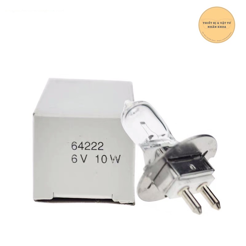 Bóng Đèn Khe, Sinh Hiển Vi Khám Mắt 6V 10W [64222 - HLX-6] | Osram, Zeiss, 66VISION và các sản phẩm tương tự