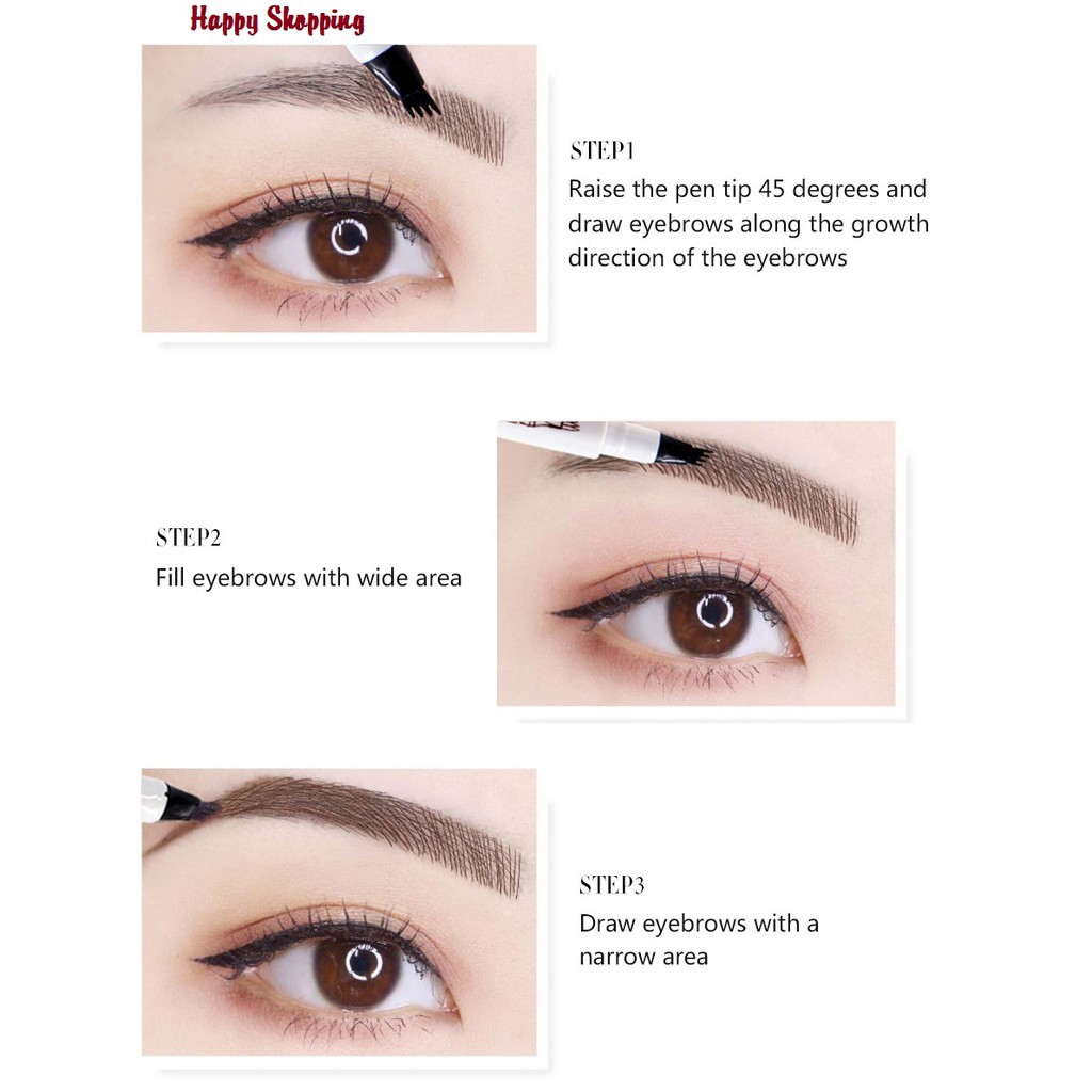 Bút Kẻ Lông Mày Phẩy Sợi 4D SEXXY.