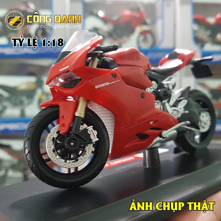 Xe Mô Hình 1:18 - Ducati 1199 Panigale