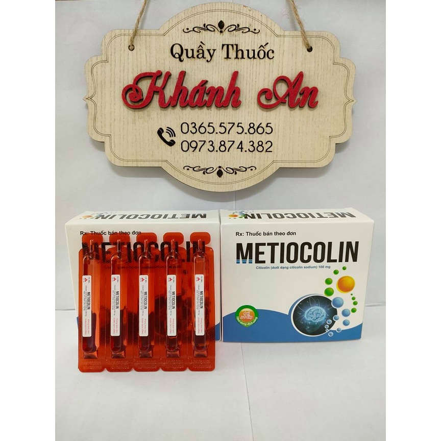 Bổ não METIOCOLIN - CITICOLIN cho người lớn và trẻ em