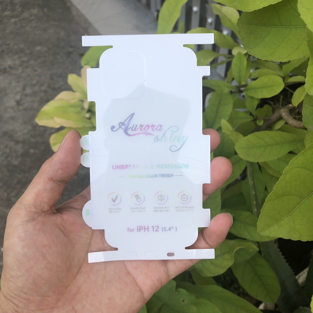 Dán PPF Cho iP 12Mini, 12-12Pro, 12ProMax, 13, 13Mini, 13Pro - 13PRM - Giảm Trầy Thân Máy Hiệu Quả Khi Không Dùng Ốp