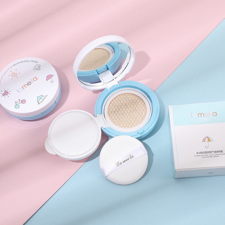 Phấn nước LAMEILA cấp ẩm che khuyết điểm Hydrating And Light Concealer Cushion BB Cream mềm mịn tự nhiên kiềm dầu LAML28 | BigBuy360 - bigbuy360.vn