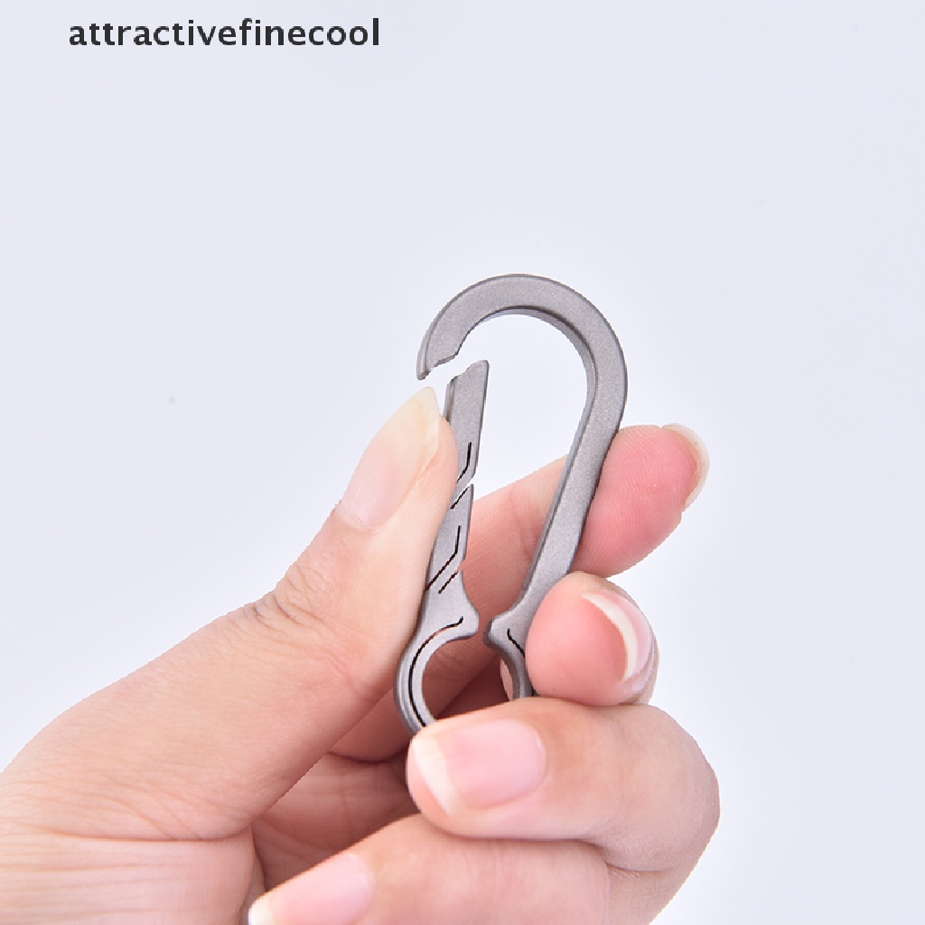 Móc Chìa Khóa Bằng Hợp Kim Titan EDC