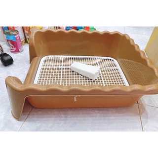 Khay vệ sinh cho chó vành lớn 49x44