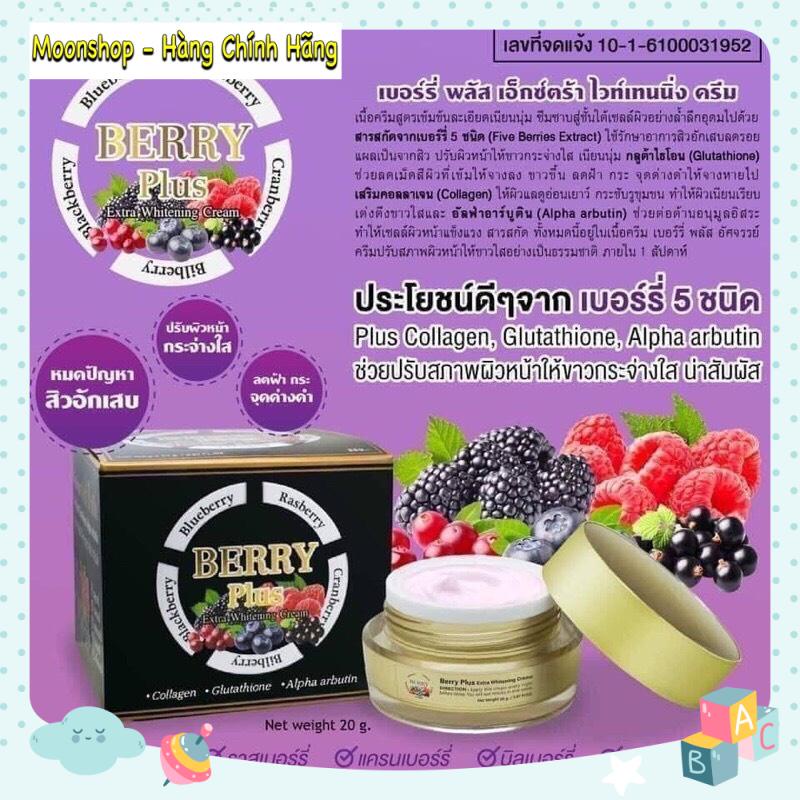 CHÍNH HÃNG - Mẫu mới - Kem 4K Plus Thái Lan , Kem 4K Berry Plus 5X