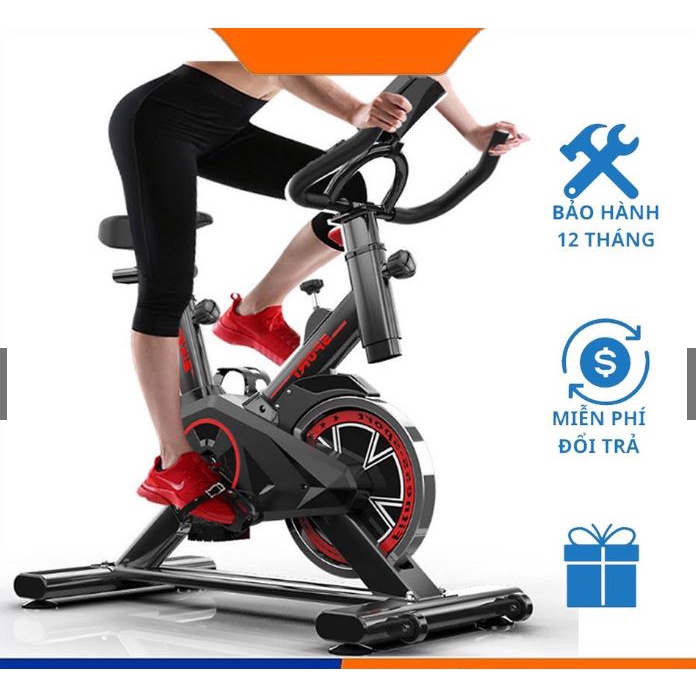 xe đạp tập thể dục tại nhà Q117 Tải trọng chịu lực: 150kg. Kích thước đóng gói: 86 x 20 x 73 (cm)