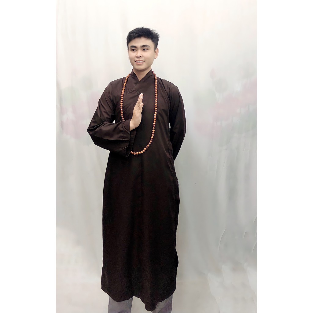 Tràng sịn vải kate lam, nâu