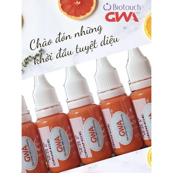 Mực BIOTOUCH Cam Tươi Khử Thâm Da Xoá Sửa Chính Hãng