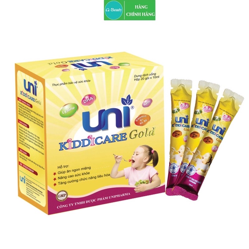 Uni kiddicare gold siro ăn ngon