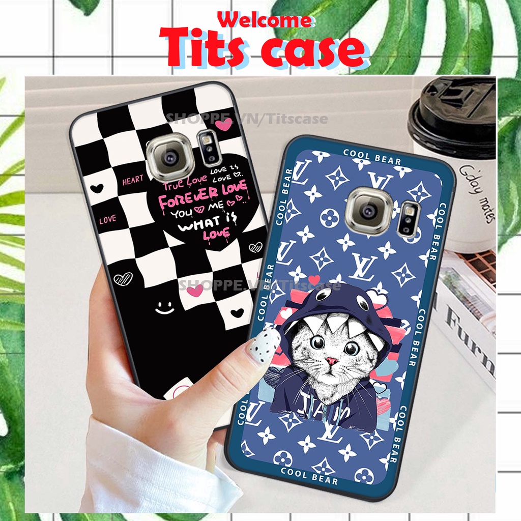 Ốp lưng Samsung Galaxy S6 / S6 EDGE in hình GẤU K@WS- BE@R COOL-CỰC XINH-RẺ-BỂN -ĐẸP