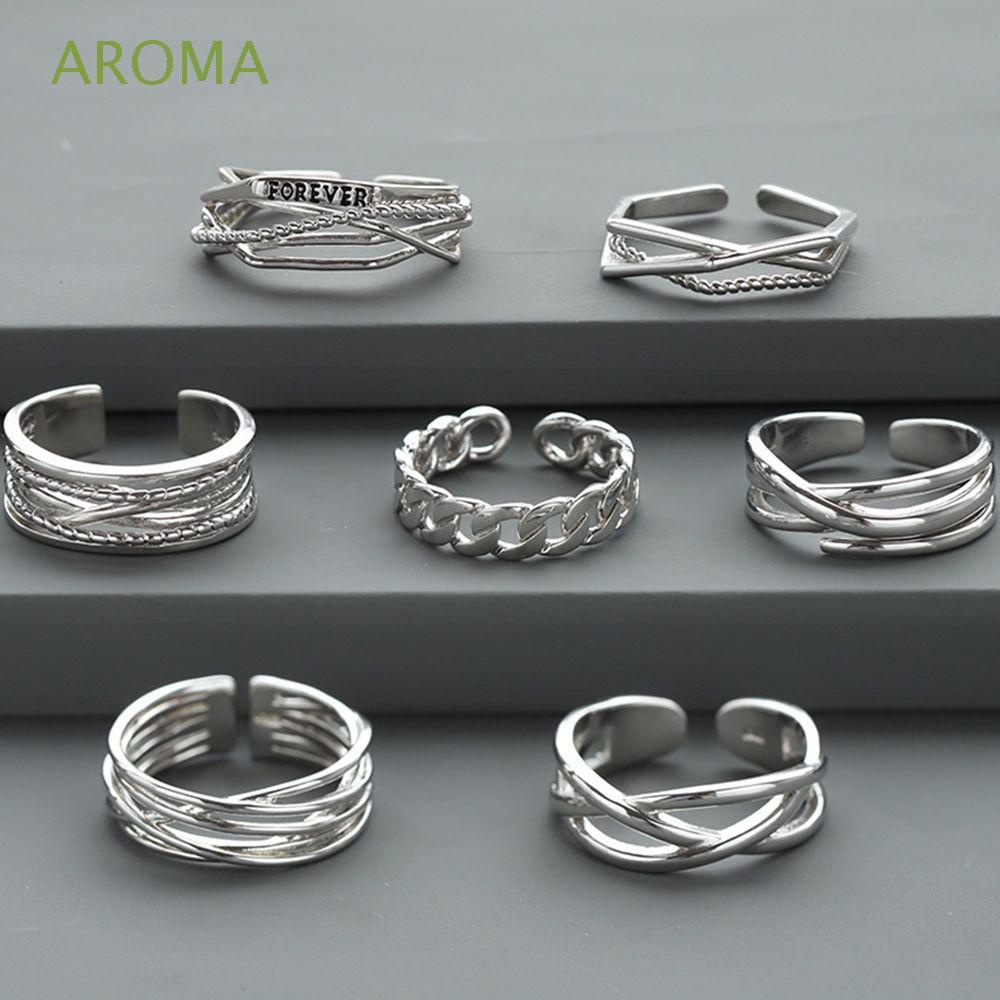 Nhẫn Đeo Ngón Tay Thiết Kế Đơn Giản Thời Trang Cho Nam