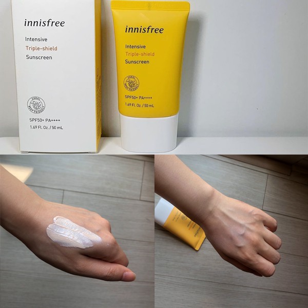 Kem Chống Nắng INNISFREE Intensive Triple Shield Sunscreen SPF50/PA++++ 50ml