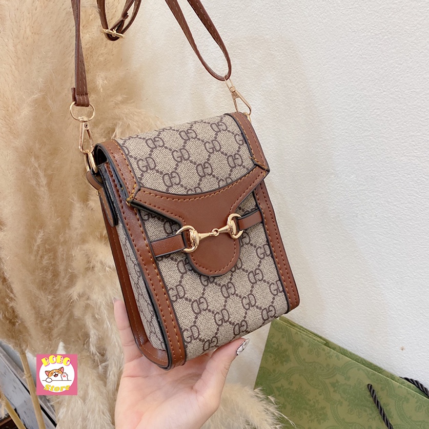 Túi hộp điện thoại  phong cách retro sang trọng