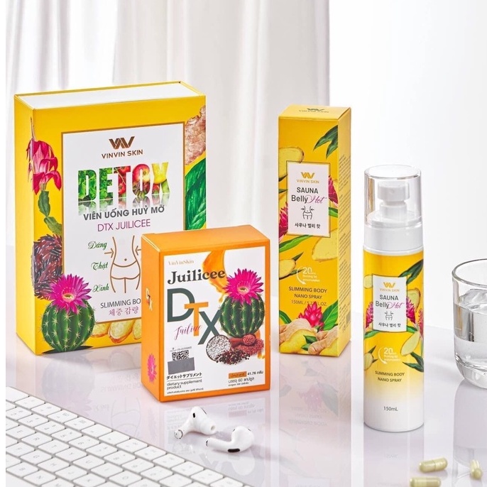 Viên Hủy Mỡ Chiết Xuất Xương Rồng DTX Juilicee