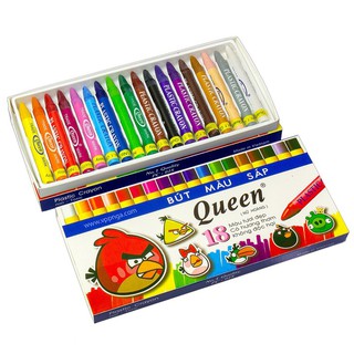 Bút sáp thơm 18 màu queen pc-018
