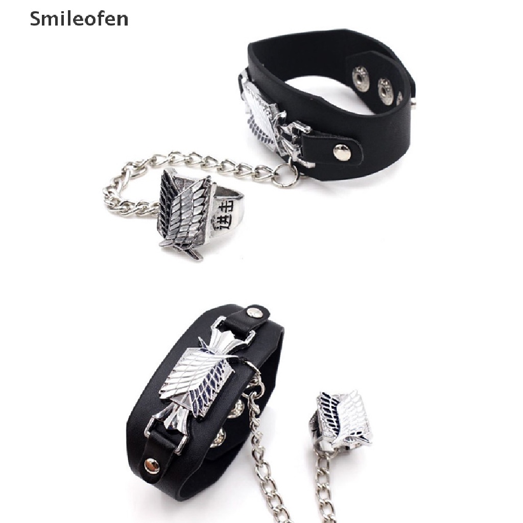 Bộ Vòng Tay + Nhẫn + Nhẫn + Nhân Vật ATTACK ON TITAN