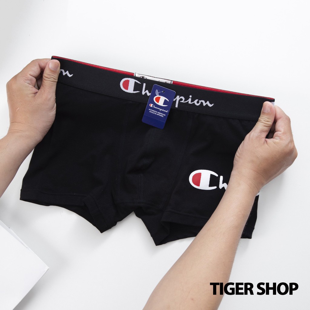 Quần Boxer Sịp Xì Đùi Quần Lót Đùi Nam Champon Vải Cotton Lạnh Đẹp Thời Trang Nhẹ Thoáng Mát Co Giãn CP01