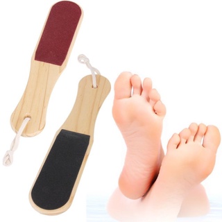 Chà gót mịn cán gỗ, cây chà gót mịn cán gỗ, chà gót gỗ, dụng cụ chà gót chân mịn cán gỗ