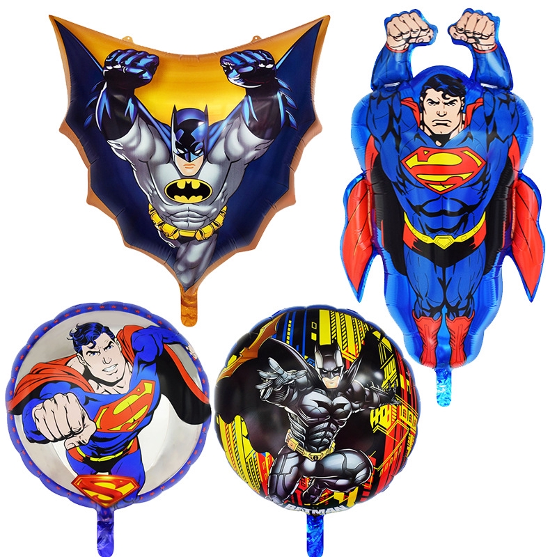Bong bóng hình Avenger Iron Man / Captain America / Spiderman dùng cho trang trí tiệc dễ thương