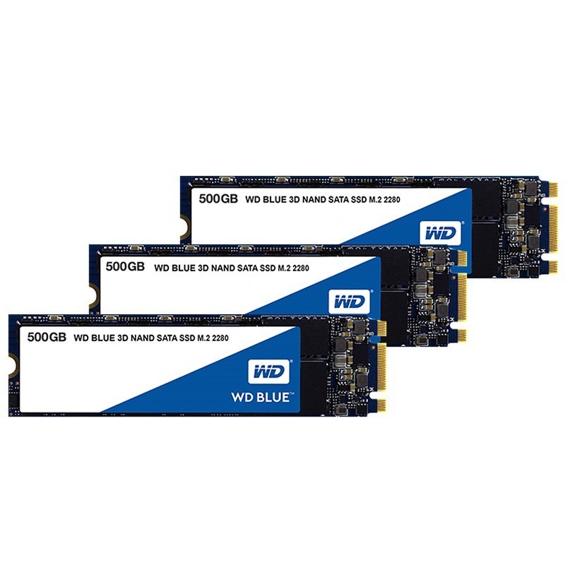 Thẻ nhớ SSD WD 500GB/1TB M.2 PCIe Phương Tây WD 3D NGFF | BigBuy360 - bigbuy360.vn