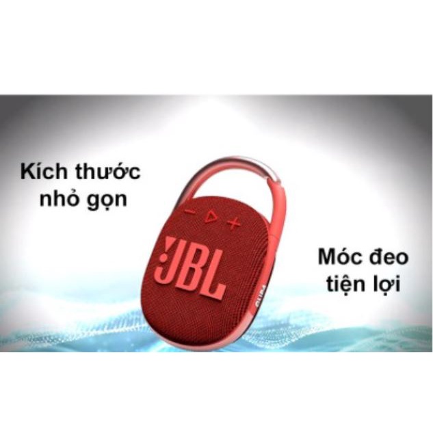 Loa BLUTOOTH JBL Clip 4 5.1 Mini Clip4 Loa Trầm Ngoài Trời Chống Nước IP67 Di Động Có Móc - BẢO HÀNH 1 ĐỔI 1