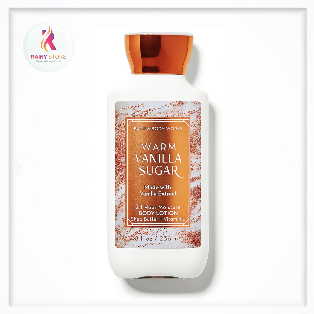 Sữa dưỡng thể Bath &amp; Body Works Warm Vanilla Sugar 236ml