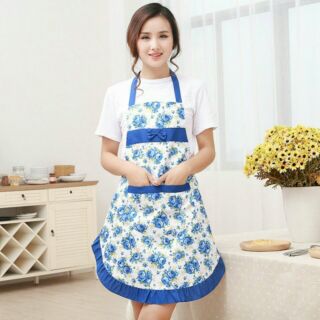 Tạp dề kiểu dâng váy Hàn Quốc