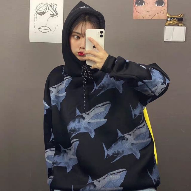 Áo cá mập ulzzang [ order 7-14 ngày ]