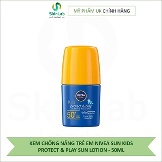 Kem chống nắng trẻ em NIVEA SUN KIDS PROTECT & PLAY SUN LOTION - 50ML (Bill Anh)