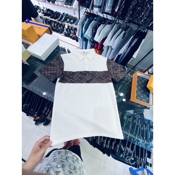 Áo polo thời trang nam, Áo cộc có cổ mùa hè cotton btshop từ 45 đến 80kg