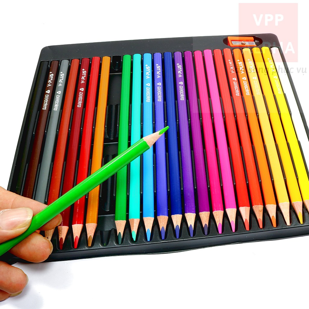 Bộ bút chì màu loại đẹp, hàng công ty ( 12 màu/ 18 màu/ 24 màu )