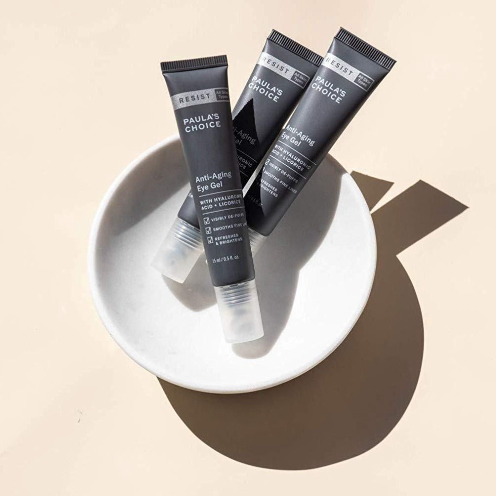 Kem mắt chống lão hóa, kem mắt giảm thâm kèm đầu massage Resist Anti-Aging Eye Gel