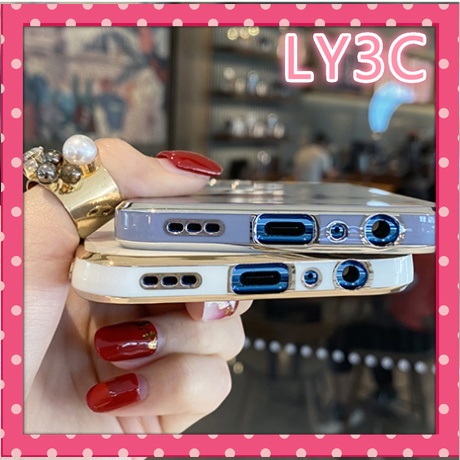 Ốp Điện Thoại Silicone Mềm Mạ Điện LY3C Cho OPPO Reno 6Z 5G / A16 / Reno 6 / Reno 5 / Reno 5F / Reno 4