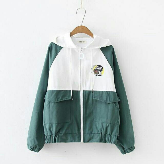 [Mã WASTMAY giảm 15% tối đa 30K đơn 150K] [Giá siêu rẻ] Áo khoác kaki form rộng in hình ngộ nghĩnh | BigBuy360 - bigbuy360.vn