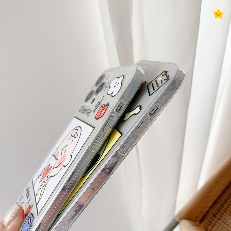 Casing Google Pixel 6 Pro Pixel 3 3A 4 XL 5 5A 5G Y20i Y20 Y12s Y17 Y15 Y12 A9 A5 2020 Soft Phone Case Cute Snoopy Cartoon Transparent Silicone Shockproof Protective Cover