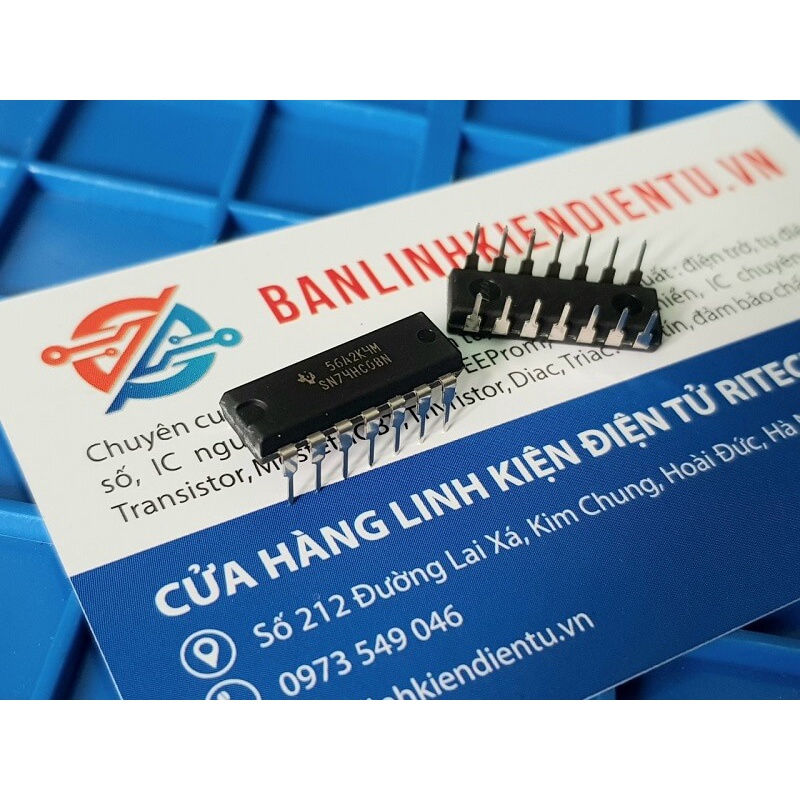 [Combo 5 chiếc] SN74HC08N, 74HC08N IC Chức Năng DIP-14
