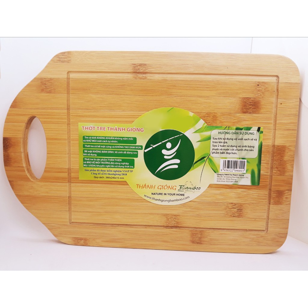 Thớt Tre Kháng Khuẩn